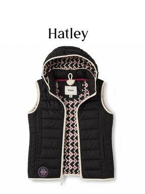 🖤 Hatley quilted hooded vest